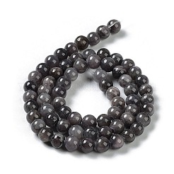Abalorios de jade natural de mashan hebras&nbsp;DJAD-6D-34
