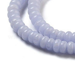 Synthetische blaue Achatperlenstränge&nbsp;G-K343-C13-01