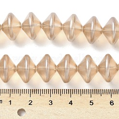FilI di perline in vetro placcato&nbsp;EGLA-G038-01A-PL01