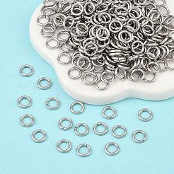 Anneaux ouverts en acier inoxydable 304 résistant au ternissement&nbsp;STAS-J013-5x0.9mm-01