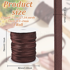 25 m flaches Satin-Paspelband&nbsp;OCOR-BC0006-31B