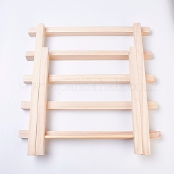 Support de fil à coudre en bois massif&nbsp;ODIS-WH0001-04