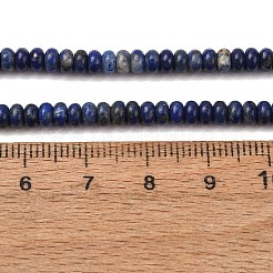 Filo di Perle lapis lazuli naturali &nbsp;G-P354-10-4x2mm