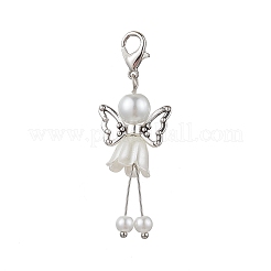 7 stücke 7 stile engel glas perle anhänger dekorationen&nbsp;HJEW-JM03026