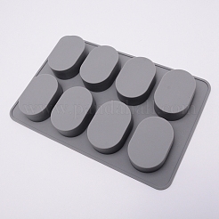 Ovale Silikonformen in Lebensmittelqualität&nbsp;DIY-WH0181-11
