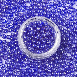 Perle di vetro trasparente&nbsp;SEED-S040-08A-05