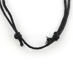 Coton ciré création de collier cordon&nbsp;X-NJEW-R186-03