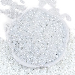 Undurchsichtige Farben Glanz Glas Saatperlen&nbsp;X1-SEED-K010-04D