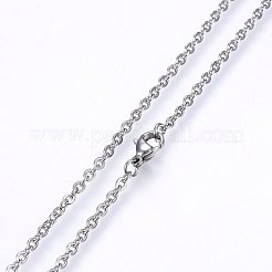 Collares de cadena de cable de acero inoxidable 304 que no se deslustran&nbsp;LS-NJEW-F226-04P-08