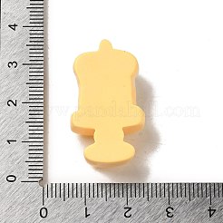 Cabochons décodés en résine opaque thème endormi&nbsp;CRES-L043-A05