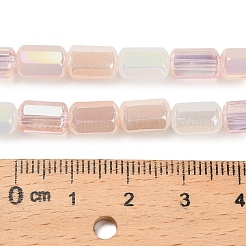 Chapelets de perles en verre électrolytique &nbsp;EGLA-P067-01A-02