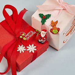 Décorations d'affichage à la maison en plastique à thème de noël&nbsp;AJEW-SZ0001-14