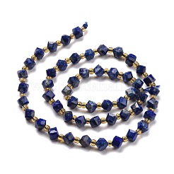 Natürlicher Lapislazuli Perlenstränge&nbsp;G-P463-25