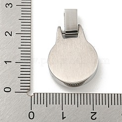 Pendenti in acciaio inossidabile 304 anti-ossidazione&nbsp;STAS-F307-10P