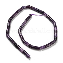 Fili di perle di pietra mica naturale di lepidolite / viola&nbsp;G-Q1008-A13