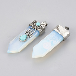 Pendentifs opalite&nbsp;X-G-S292-05F