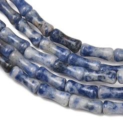 Perles de jaspe tache bleue naturelle&nbsp;GG-CBAEB22-A04-01