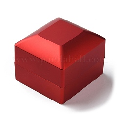 Cajas de almacenamiento de anillos de plástico rectangulares&nbsp;LS-CON-C020-02C