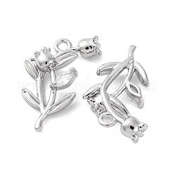 Messing Strass Anhänger&nbsp;KK-E793-15P