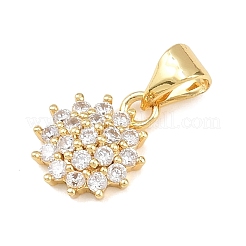 Ottone micro spianare pendenti zirconi&nbsp;KK-H525-04G