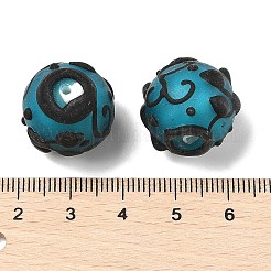 Perles vernissées manuelles&nbsp;LAMP-R001-01E