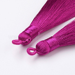 Décorations de gros pendentif pompon en nylon&nbsp;STAS-F142-04F
