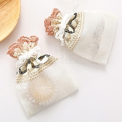 Sacchetti con coulisse per riporre gioielli in organza&nbsp;PW-WG29211-01