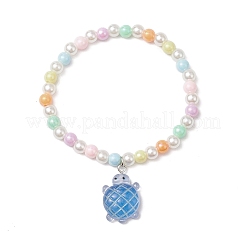 8 Stück Stretch-Armbänder aus Acrylperlen in 8 Farben für Damen.&nbsp;BJEW-JB11709