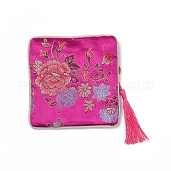Gemischte quadratische Tuch Zip Beutel&nbsp;ABAG-F001-01