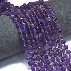 Natürlichen Amethyst Perlen Stränge&nbsp;G-K389-B63-01