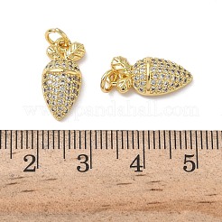 Ottone micro spianare pendenti zirconi&nbsp;KK-H522-02B-G