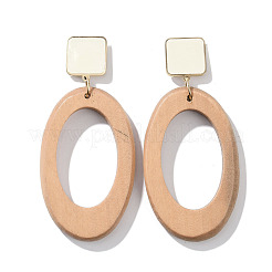 Ohrstecker aus Emaille-Edelstahl 304&nbsp;EJEW-Z089-33G