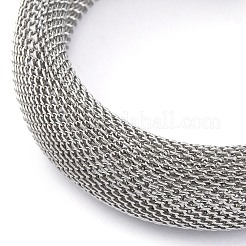 304 Edelstahlarmband für Damen&nbsp;BJEW-U009-04P-01