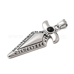 Colgantes grandes vikingos de acero inoxidable 304&nbsp;STAS-Z169-01AS