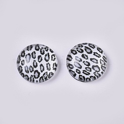 Cabochons en verre&nbsp;LS-GLAA-WH0015-09H