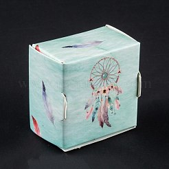 Confezione regalo di carta kraft creativa pieghevole rettangolare&nbsp;CON-B002-07A-02