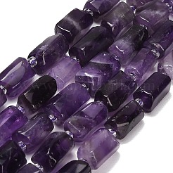 Natürliche Chevron-Amethyst-Perlenstränge&nbsp;G-F836-B05-01