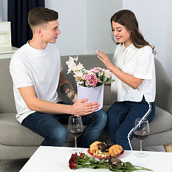 3 Stück 3 Größen Säulenkarton Papier Blumenstrauß Verpackungsboxen&nbsp;CON-BC0007-77B