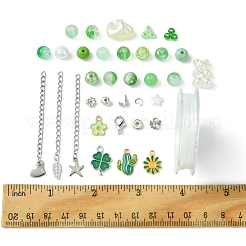 DIY-Set zur Schmuckherstellung von Armbändern aus Glasperlen&nbsp;DIY-FS0007-69
