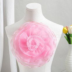 3D Blume Polyester mehrschichtiges Ornament Zubehör&nbsp;FIND-WH20008-43B