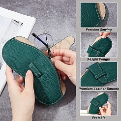 1 étui à lunettes en cuir PU&nbsp;AJEW-DJ0001-01C