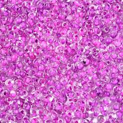 6/0 Innenfarbe transparente Glasperlen&nbsp;SEED-T007-07J