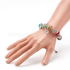 Pulseras europeas de acero inoxidable 304&nbsp;BJEW-JB06214
