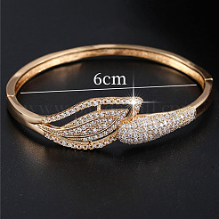 Brazaletes con bisagras de aleación y rhinestone para mujer&nbsp;FS-WG5EAEB-01