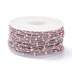 Cadenas de eslabones esmaltadas de acero inoxidable 304&nbsp;CHS-P013-01P-08