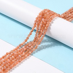 Natürliche sunstone Perlen Stränge&nbsp;G-K315-B02-AA