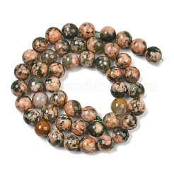 Chapelets de perles en quartz rutile vert naturel&nbsp;GG-CBAC4F6-B01-8mm-B
