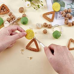 Kit per la creazione di orecchini a goccia intrecciati fai da te&nbsp;DIY-SZ0009-29