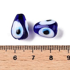 Fatti a mano a lume perle di malocchio&nbsp;LAMP-T021-16B