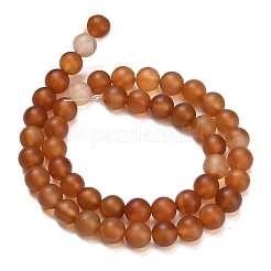 Chapelets de perles en cornaline naturelle&nbsp;LS-G-L642-G01-8mm